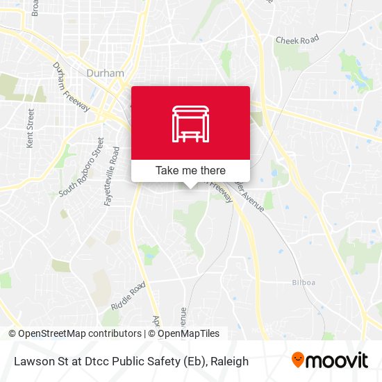 Lawson St at Dtcc Public Safety (Eb) map