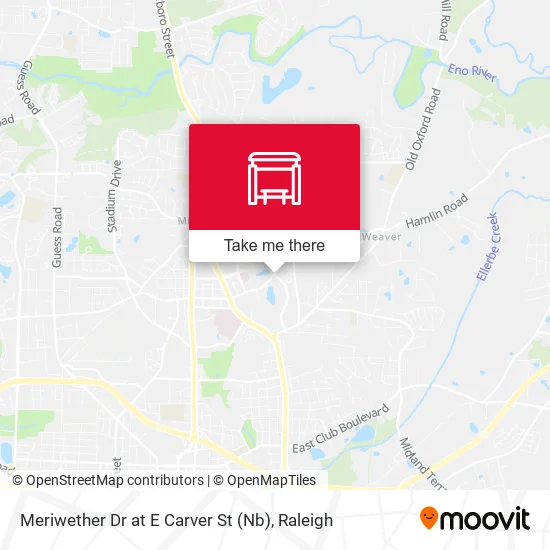 Mapa de Meriwether Dr at E Carver St (Nb)