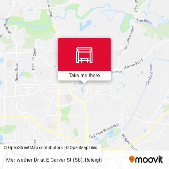 Mapa de Meriwether Dr at E Carver St (Sb)