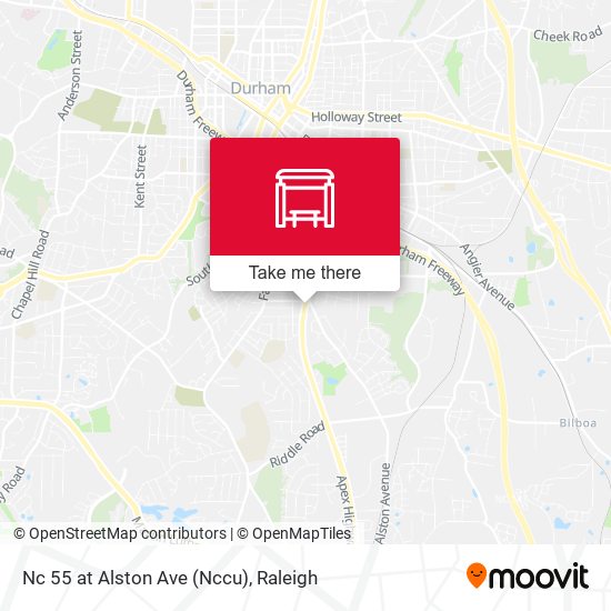 Mapa de Nc 55 at Alston Ave (Nccu)