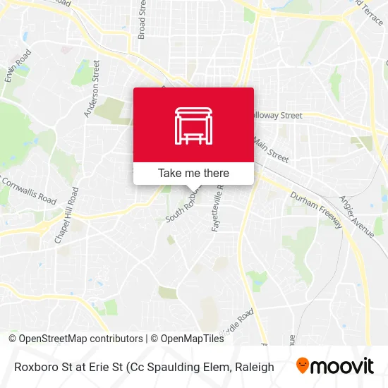 Mapa de Roxboro St at Erie St