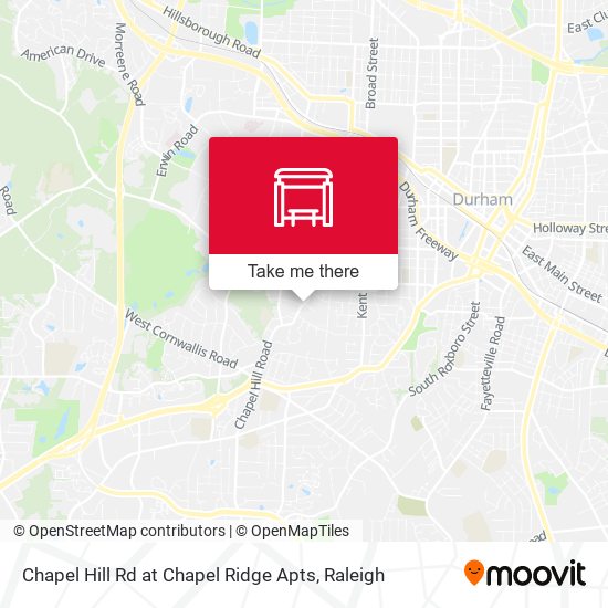Mapa de Chapel Hill Rd at Chapel Ridge Apts