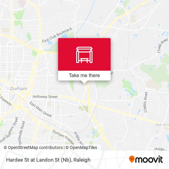 Mapa de Hardee St at Landon St (Nb)