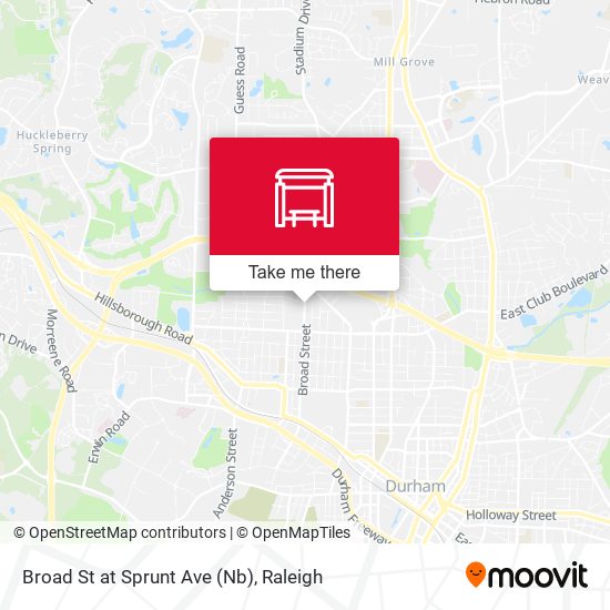 Mapa de Broad St at Sprunt Ave (Nb)