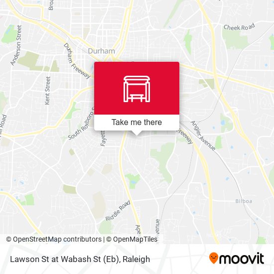 Mapa de Lawson St at Wabash St (Eb)