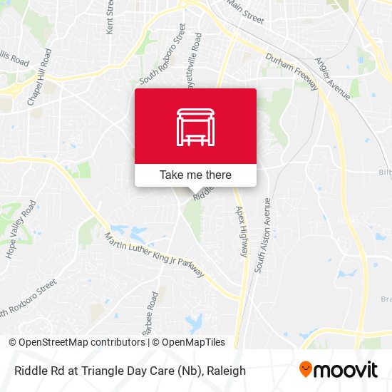 Mapa de Riddle Rd at Triangle Day Care (Nb)