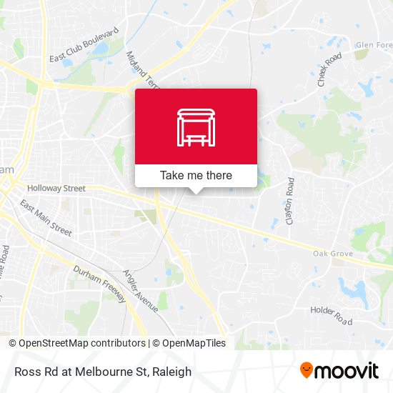 Ross Rd at Melbourne St map