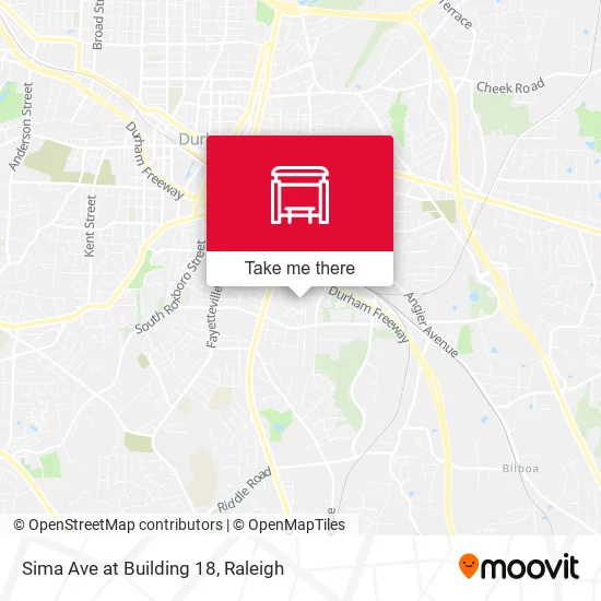 Mapa de Sima Ave at Building 18