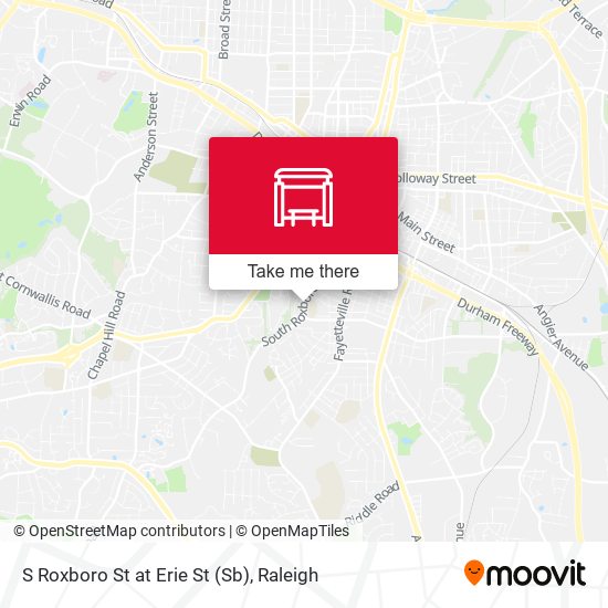 S Roxboro St at Erie St (Sb) map