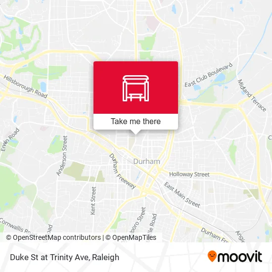 Duke St at Trinity Ave map