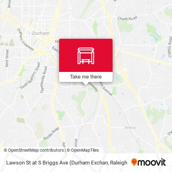 Mapa de Lawson St at S Briggs Ave