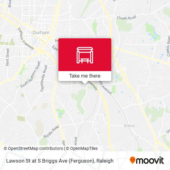 Mapa de Lawson St at S Briggs Ave (Ferguson)