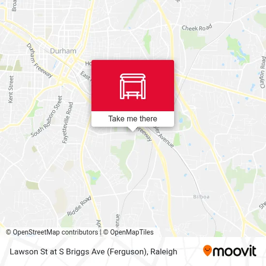 Lawson St at S Briggs Ave (Ferguson) map