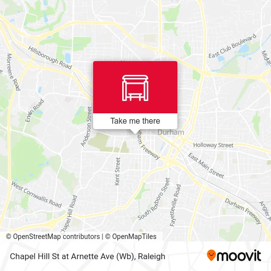 Chapel Hill St at Arnette Ave (Wb) map