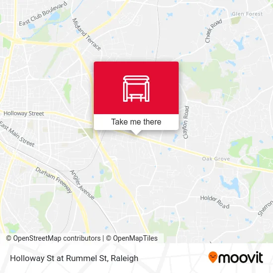 Holloway St at Rummel St map