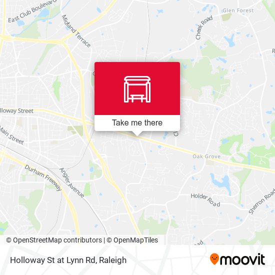 Mapa de Holloway St at Lynn Rd