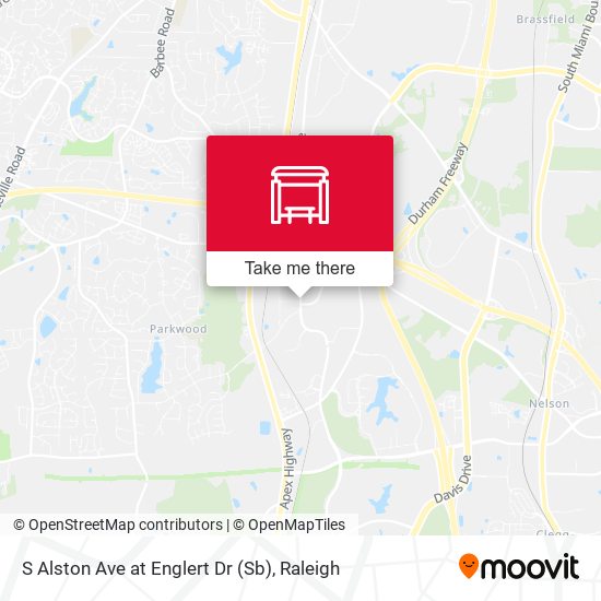 Mapa de S Alston Ave at Englert Dr (Sb)