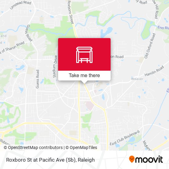 Roxboro St at Pacific Ave (Sb) map