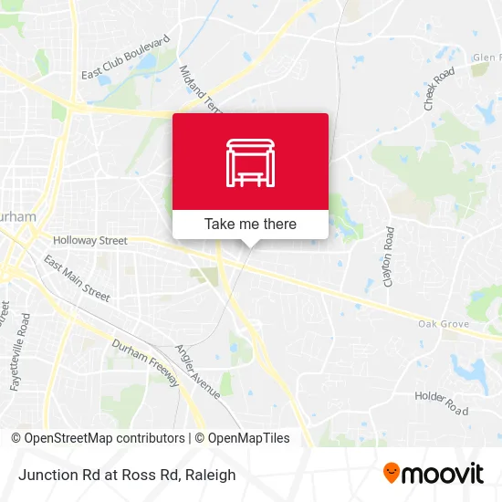 Junction Rd at Ross Rd map