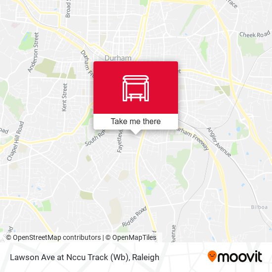 Lawson Ave at Nccu Track (Wb) map