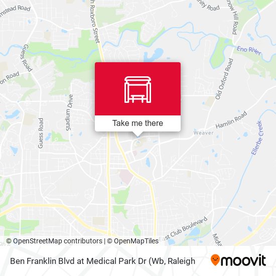 Mapa de Ben Franklin Blvd at Medical Park Dr