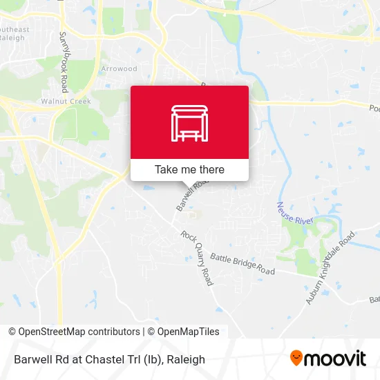 Barwell Rd at Chastel Trl (Ib) map