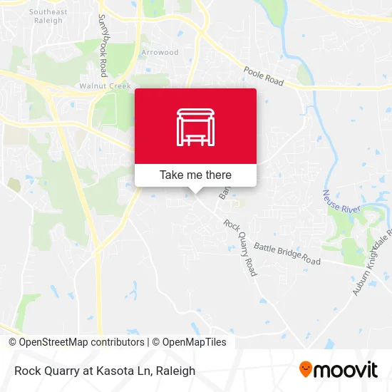 Rock Quarry at Kasota Ln map