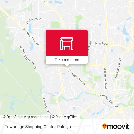 Townridge Shopping Center map