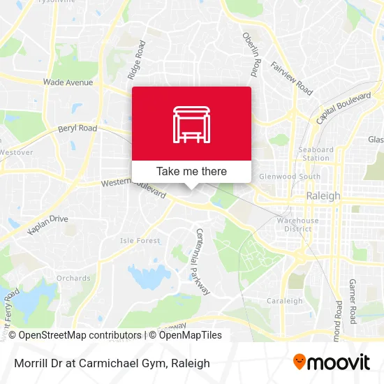 Mapa de Morrill Dr at Carmichael Gym