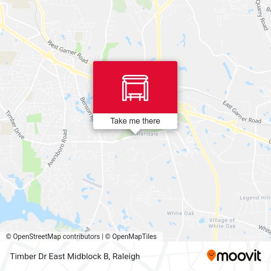 Timber Dr East Midblock B map