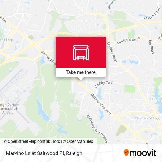 Marvino Ln at Saltwood Pl map