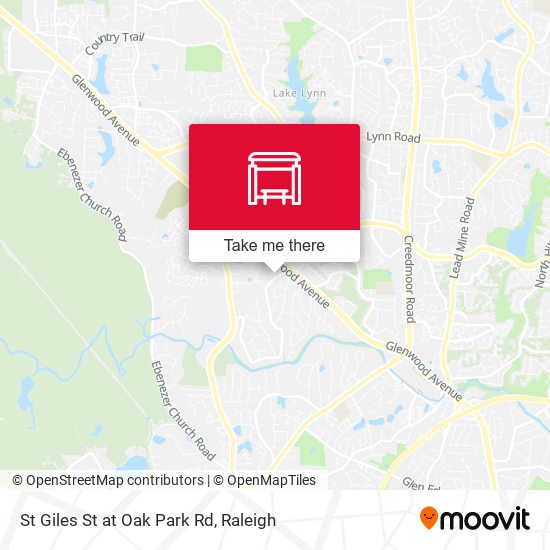 St Giles St at Oak Park Rd map