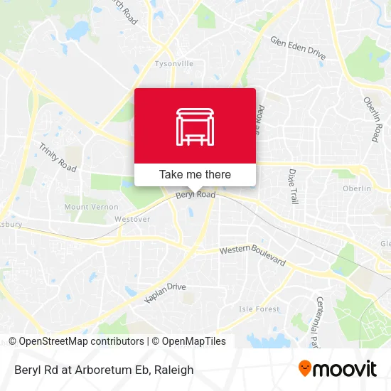 Mapa de Beryl Rd at Arboretum Eb