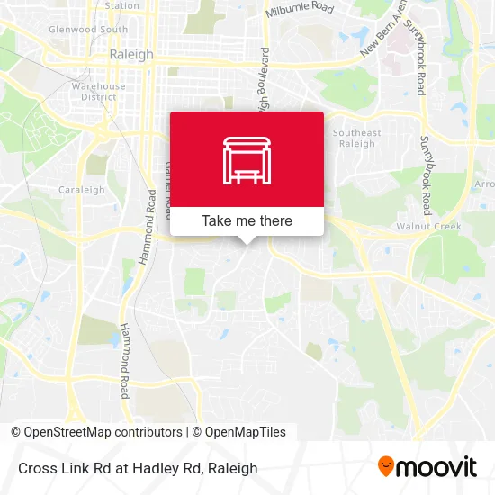 Mapa de Cross Link Rd at Hadley Rd