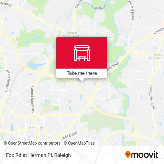 Mapa de Fox Rd at Herman Pl