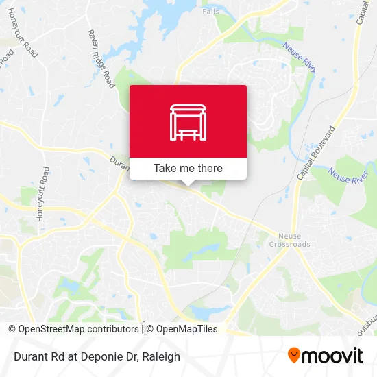 Durant Rd at Deponie Dr map