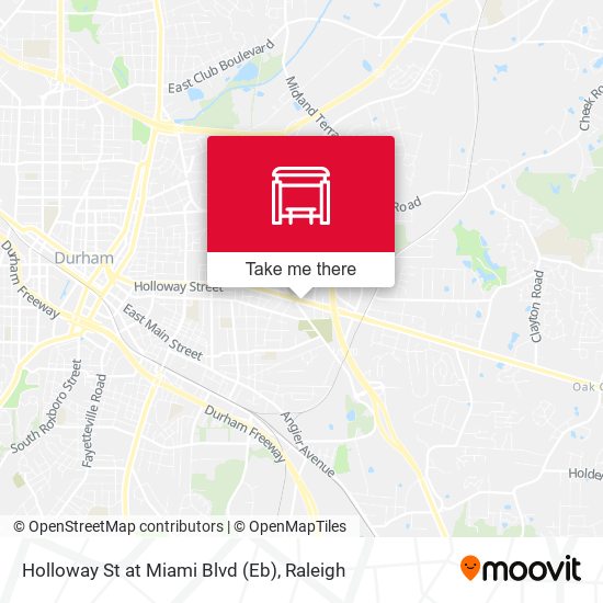 Mapa de Holloway St at Miami Blvd (Eb)