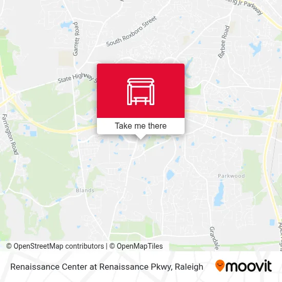 Mapa de Renaissance Center at Renaissance Pkwy
