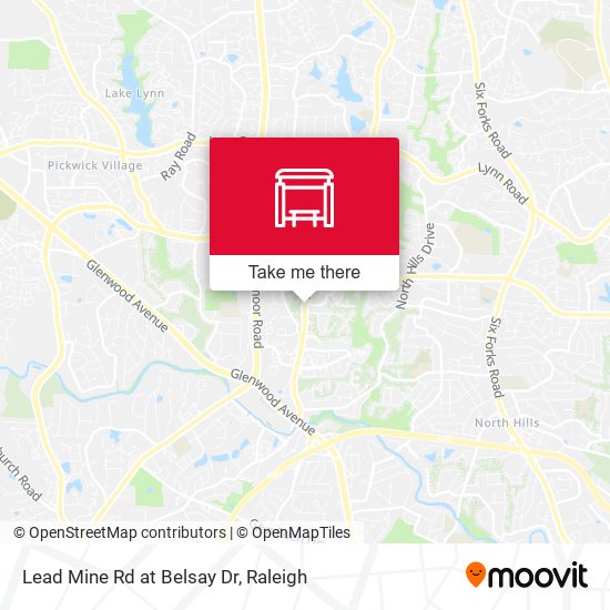 Mapa de Lead Mine Rd at Belsay Dr
