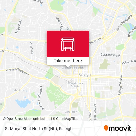 St Marys St at North St (Nb) map