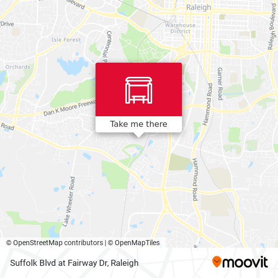 Mapa de Suffolk Blvd at Fairway Dr