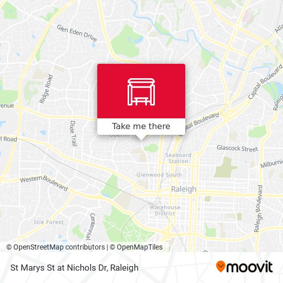 Mapa de St Marys St at Nichols Dr