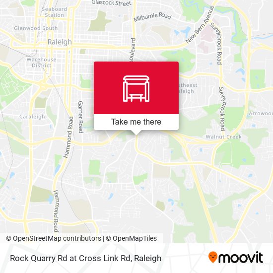 Mapa de Rock Quarry Rd at Cross Link Rd