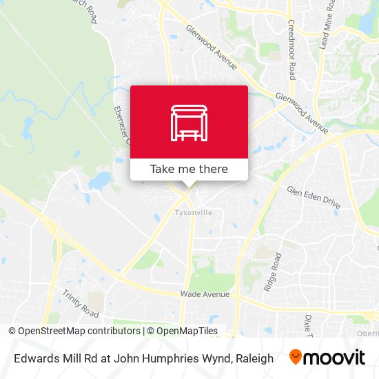 Mapa de Edwards Mill Rd at John Humphries Wynd