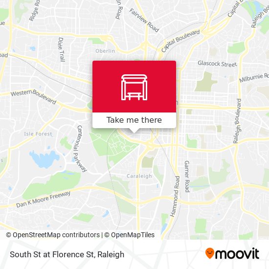 Mapa de South St at Florence St