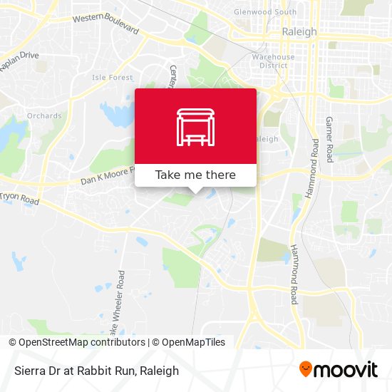 Mapa de Sierra Dr at Rabbit Run
