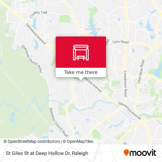 St Giles St at Deep Hollow Dr map