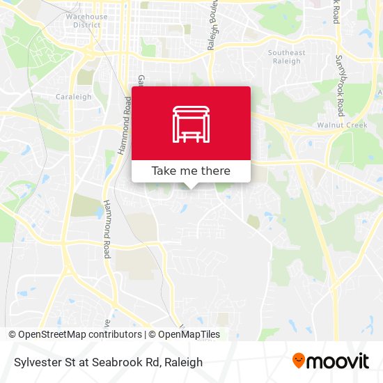 Sylvester St at Seabrook Rd map