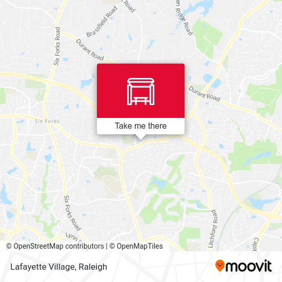 Lafayette Village map