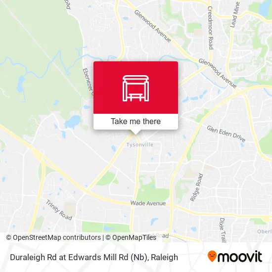 Mapa de Duraleigh Rd at Edwards Mill Rd (Nb)